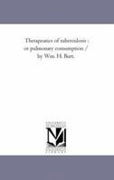 Therapeutics of Tuberculosis 1021362786 Book Cover