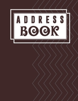 Address Book: Birthdays & Address Book for Contacts, Addresses, Phone Numbers, Email, Social Media & Birthdays (Address Books) 1701456222 Book Cover