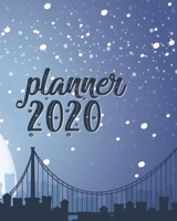 2020 Planner: Christmas Daily Weekly Monthly Planner Yearly Agenda Fly to the Sky 8 x 10’’ | 160 pages for Academic Agenda Schedule Organizer | ... Planning and Organizing Your Home or Office 1712274589 Book Cover