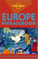 Europe Phrasebook 186450224X Book Cover