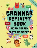 English Grammar Activity Book - Level 1 (Word Search, 6-8 years) B0BMTQKQD7 Book Cover