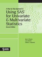 A Step-by-Step Approach to Using SAS for Factor Analysis and Structural Equation Modeling, Second Edition 1599942305 Book Cover