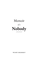 Memoir of a Nobody B0HDFPFL9D Book Cover