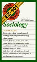 Sociology (Barron's Ez-101 Study Keys) 0812048539 Book Cover