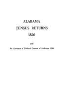 Alabama Census Returns 1820 - Genealogical Publishing 0806300035 Book Cover