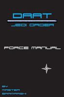 Da'at Jedi Order Force Manual 1440445117 Book Cover