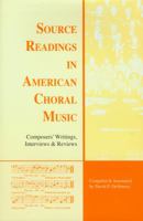 Source Readings in American Choral Music 0965064719 Book Cover