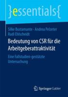 Bedeutung Von Csr Für Die Arbeitgeberattraktivität: Eine Fallstudien-Gestützte Untersuchung 3658202963 Book Cover