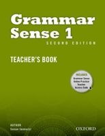 Grammar Sense 1. Teacher's Book. Second Edition. [Paperback] Iannuzzi, Susan B071JMK3S1 Book Cover