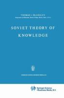 Soviet Theory of Knowledge (Sovietica) 9027700400 Book Cover