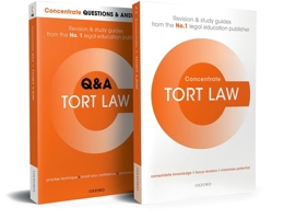 Tort Law Revision Pack 2021 0192857606 Book Cover