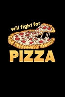 Will Fight For Pizza: Weekly Planner 2020 6x9 - Jiu Jitsu Martial Arts Krav Maga Taekwondo Notebook I Funny Karate Kickboxing BJJ Gift 1704077168 Book Cover