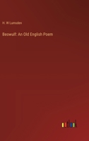 Beowulf: An Old English Poem 3385306248 Book Cover