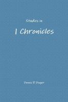 Studies in 1 Chronicles 0359039359 Book Cover
