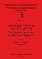 Technological Analysis on Quartzite Exploitation 1407305328 Book Cover