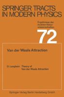 Theory of Van Der Waals Attraction 3662155508 Book Cover