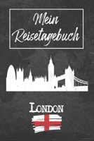 Mein Reisetagebuch London: 6x9 Reise Journal I Notizbuch mit Checklisten zum Ausfüllen I Perfektes Geschenk für den Trip nach London (England) für jeden Reisenden (German Edition) 1678938599 Book Cover