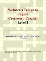 Webster's Telugu to English Crossword Puzzles: Level 1 0497833182 Book Cover