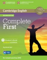 Complete First Certificate Student's Book with answers with CD-ROM (Complete) 052169826X Book Cover