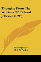 Thoughts from the Writings of Richard Jefferies 1166290158 Book Cover