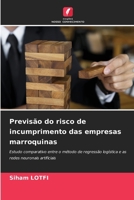 Previsão do risco de incumprimento das empresas marroquinas (Portuguese Edition) 6208530946 Book Cover