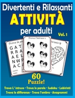 Divertenti e rilassanti attività per adulti: Puzzle per persone con demenza senile (stampa grande) Vol.1 B091K16F6S Book Cover