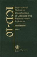 ICD 10: International Statistical Classification of Diseases and Related Health Problems Volume 1 9241544198 Book Cover