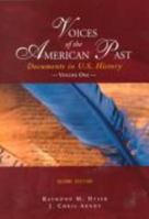 Voices of the American Past: Documents in U.S. History, Volume II 0155075098 Book Cover