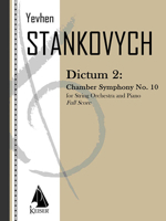 Dictum 2: Chamber Symphony No. 10 1581060394 Book Cover