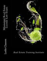 Mississippi Real Estate License Law Exam: Real Estate Training Institute 1500994243 Book Cover