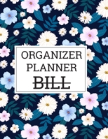 Bill organizer and planner: Simple Monthly Bill Payments Checklist Organizer Planner Log Book Money Debt Tracker Keeper Budgeting Financial Planning Budget Journal Notebook 1673783546 Book Cover