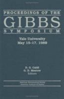 Proceedings of the Gibbs Symposium, Yale University, May 15-17 0821801570 Book Cover