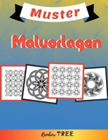 Malvorlagen - Muster: Ausmal-Buch für Jungen und Mädchen mit 40 tollen Motiven,  Lerne für Kinder ab 2 Jahren malen (German Edition) B088XY7R98 Book Cover