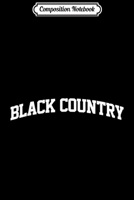 Composition Notebook: Black Country Vintage Sports Team College Arch Journal/Notebook Blank Lined Ruled 6x9 100 Pages 1709893486 Book Cover
