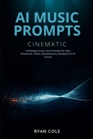 AI Music Prompts: Cinematic: 120 Ready-to-Use Suno Prompts for Epic, Emotional, Trailer, Documentary, Fantasy & Sci-Fi Scores (AI Music Prompts Library) B0HDC7T1Y8 Book Cover