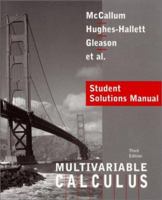 McCallum, Student Solutions Manual for Multivariable Calculus 0471441937 Book Cover