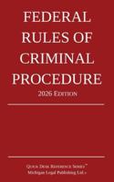 Federal Rules of Criminal Procedure; 2026 Edition 1640021655 Book Cover