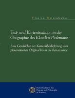 Text- Und Kartentradition in Der Geographie Des Klaudios Ptolemaios 3952342165 Book Cover