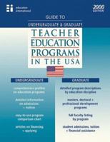 Guide to Graduate Teacher Education Programs in the USA 1894122739 Book Cover
