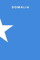 Somalia: Country Flag A5 Notebook to write in with 120 pages 1698383037 Book Cover