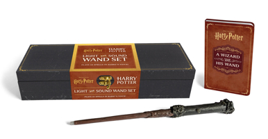 Harry Potter: Harry Potter Light and Sound Wand Set: Plays 12 Spells in Harry's Voice! B0DVSL28JP Book Cover