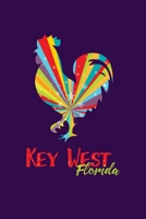 Key West Florida: Notebook For Key West Fans And Florida Vacation Fans 1710128739 Book Cover