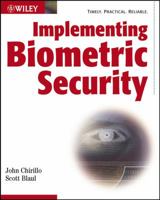 Implementing Biometric Security 0764525026 Book Cover