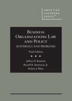 Business Organizations Law and Policy: Materials and Problems 1636595936 Book Cover