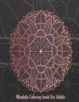 Mandala Coloring Book For Adults: Valentines Mandalas Hand Drawn Coloring Book for Adults, valentines day coloring books for adults, mandala coloring B084DFYJ4D Book Cover