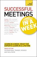 Successful Meetings in a Week a Teach Yourself Guide 1444159194 Book Cover