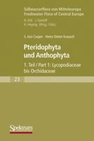 Susswasserflora Von Mitteleuropa: Pteridophyta Und Anthophyta Teil 1 3827420547 Book Cover