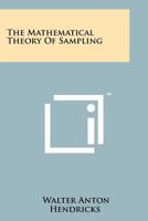 The Mathematical Theory Of Sampling 1258266539 Book Cover