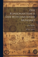 Der Konsonantismus Der Wittgensteiner Mundart: Mit Einer Lautkarte 1021499501 Book Cover