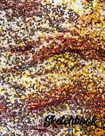 Sketchbook: Notebook for Sketching, Doodling, Painting, Drawing or Writing 8.5 x 11 100 Pages, 8.5 x 11 (Pretty Cute Abstract Cover Vol. 70) 1089210256 Book Cover